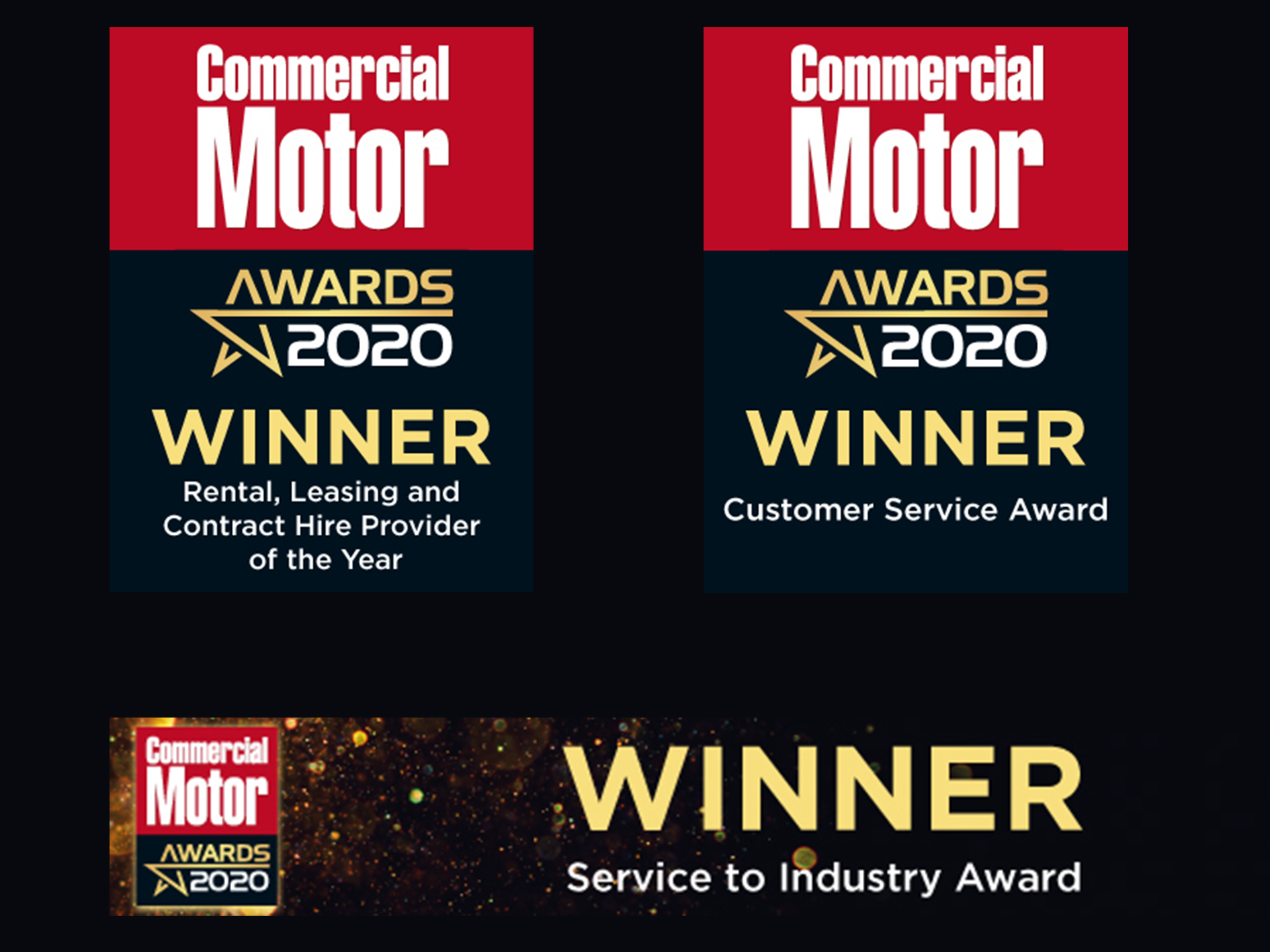 Dawsongroup Truck and Trailer Scoop Three Awards at Commercial Motor Awards