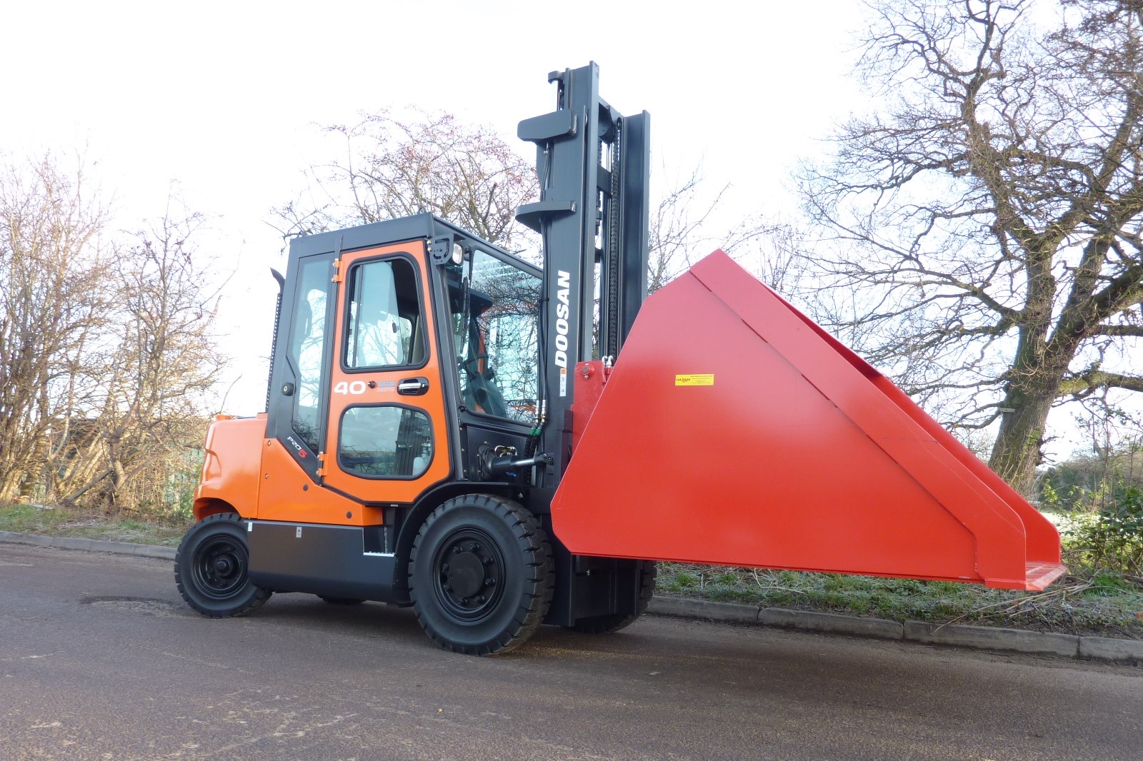 Winter-proof forklift