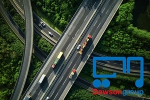 Dawsongroup's Smarter Asset Strategy - aerial view of roads crossing over each other