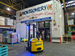 Dawsongroup material handling providing solutions for Montgomery Wholesale Fruit and Veg