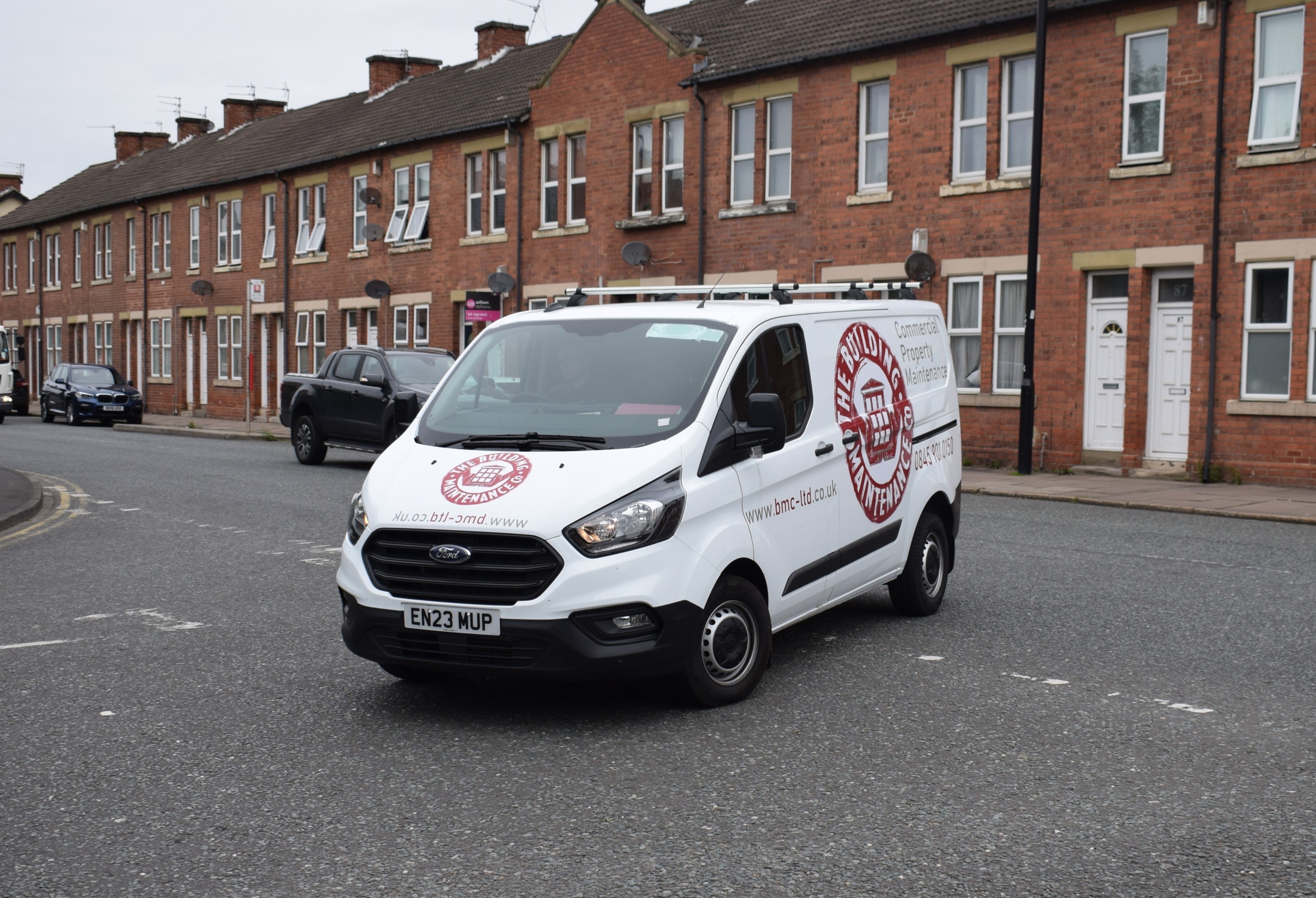 Dawsongroup vans provides reliable solutions for The Building Maintenance Company.