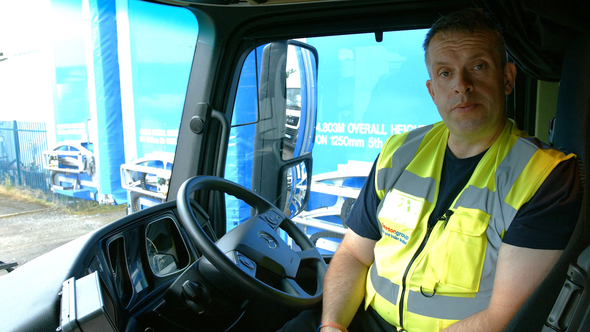 Dawsongroup truck and trailer offers their Driver Training + Programme